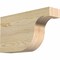 Ekena Millwork Del Monte Rough Sawn Rafter Tail, Douglas Fir, 4"W x 10"H x 18"L RFT04X10X18DEL00RDF - alternate 1